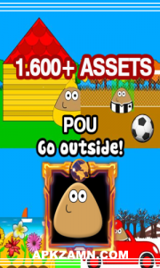 Pou Mod Apk For Android Unblocked (Unlimited Money/Coins) 3